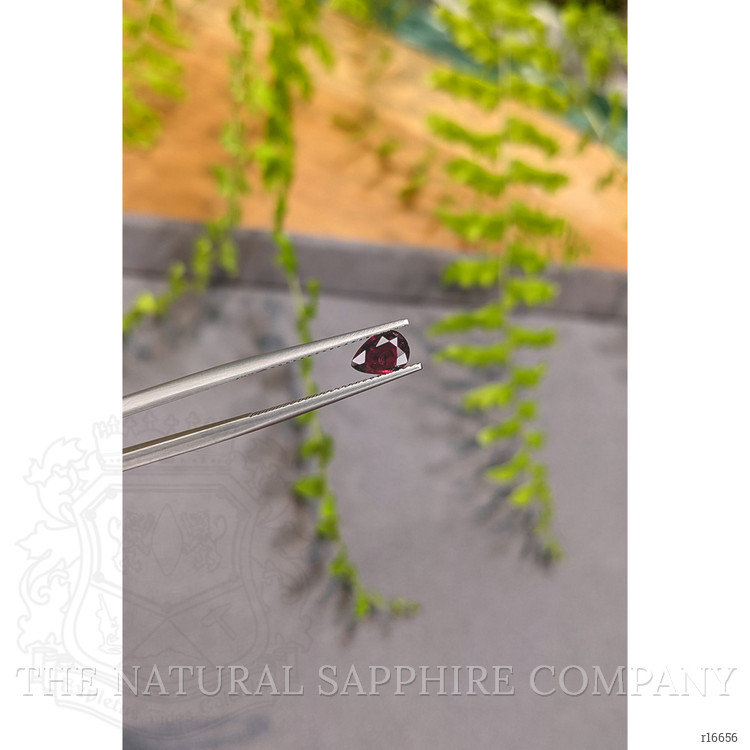0.64 Ct. Purplish Red Ruby from Mozambique
