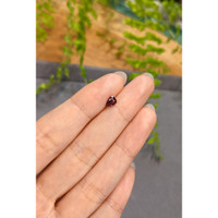 0.54 Ct. Purplish Red Ruby from Mozambique Life Style