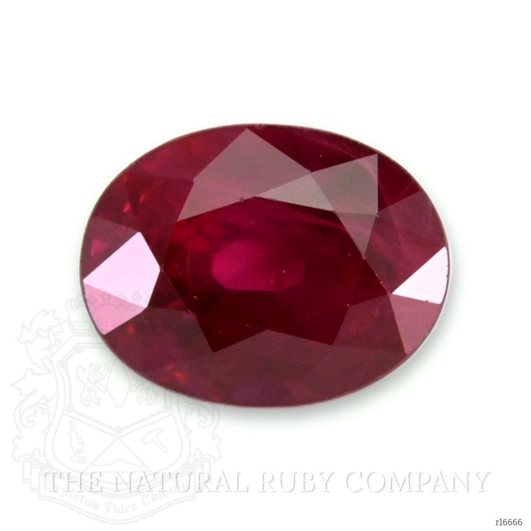 3.03 Ct. Purplish Red Ruby from Mozambique