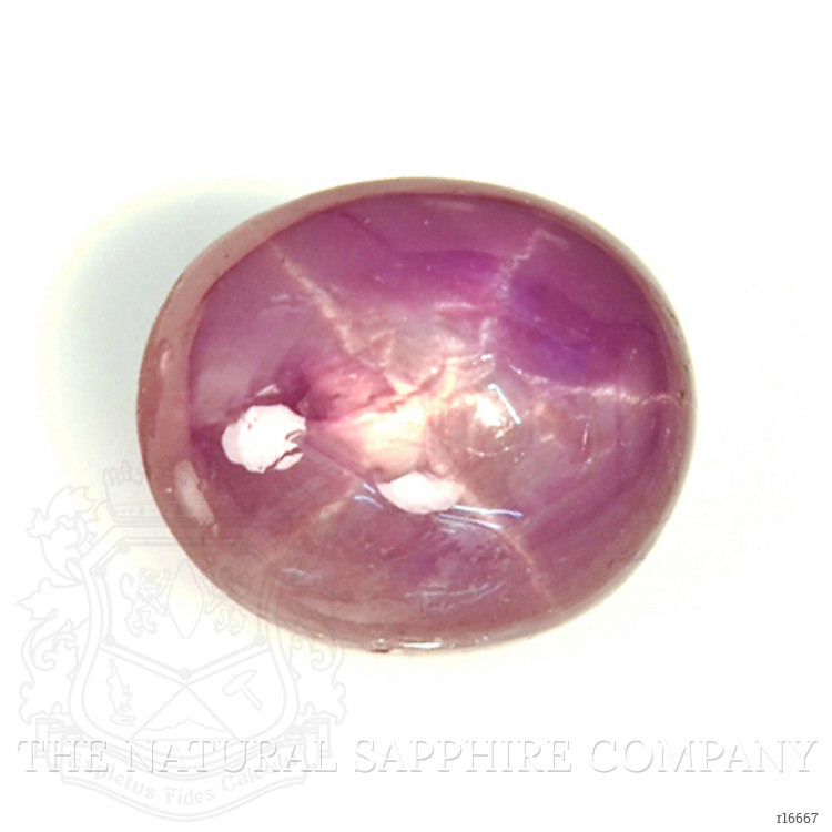 1.24 Ct. Purplish Red Star Ruby from Ceylon (Sri Lanka)