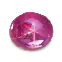 3.32 Ct. Purplish Red Star Ruby from Mozambique Video