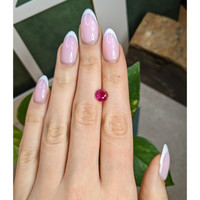 2.13 Ct. Pinkish Red Ruby from Mozambique Life Style