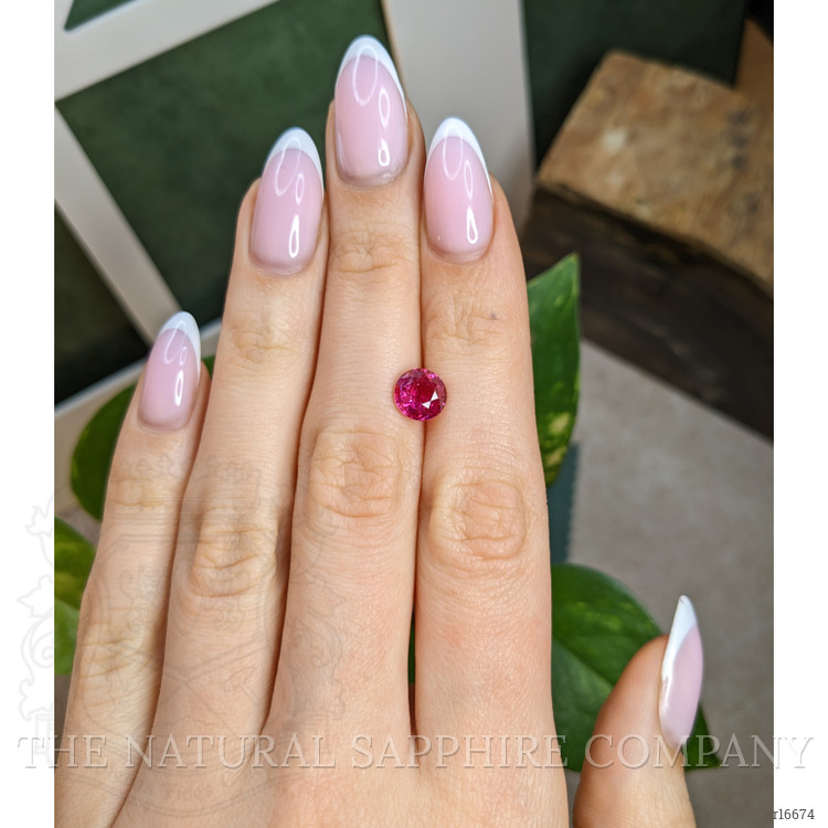 2.13 Ct. Pinkish Red Ruby from Mozambique