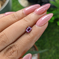 0.73 Ct. Pinkish Red Ruby from Madagascar Life Style