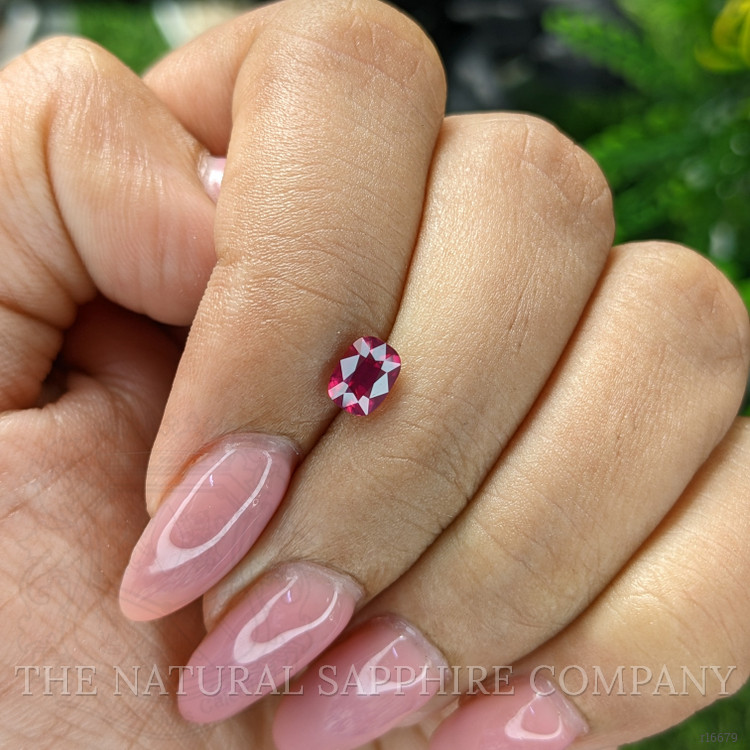 0.73 Ct. Pinkish Red Ruby from Madagascar