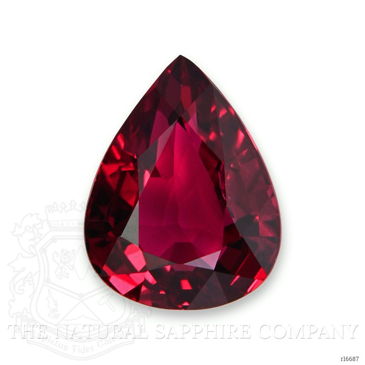 2.68 Ct. Purplish Red Ruby from Mozambique