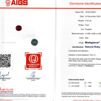 4.03 Ct. Ruby from Madagascar Scan Report