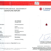 2.19 Ct. Ruby from Mozambique Scan Report