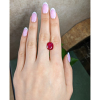 5.89 Ct. Ruby from Mozambique Life Style