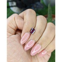 1.16 Ct. Purplish Red Ruby from Madagascar Life Style