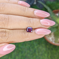 1.16 Ct. Purplish Red Ruby from Madagascar Life Style