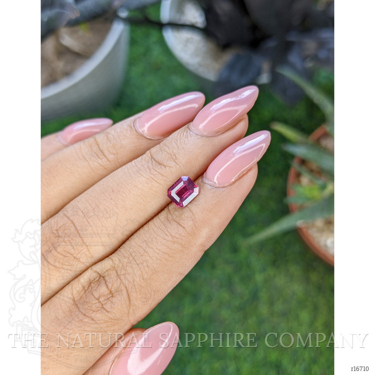 1.15 Ct. Purplish Red Ruby from Madagascar