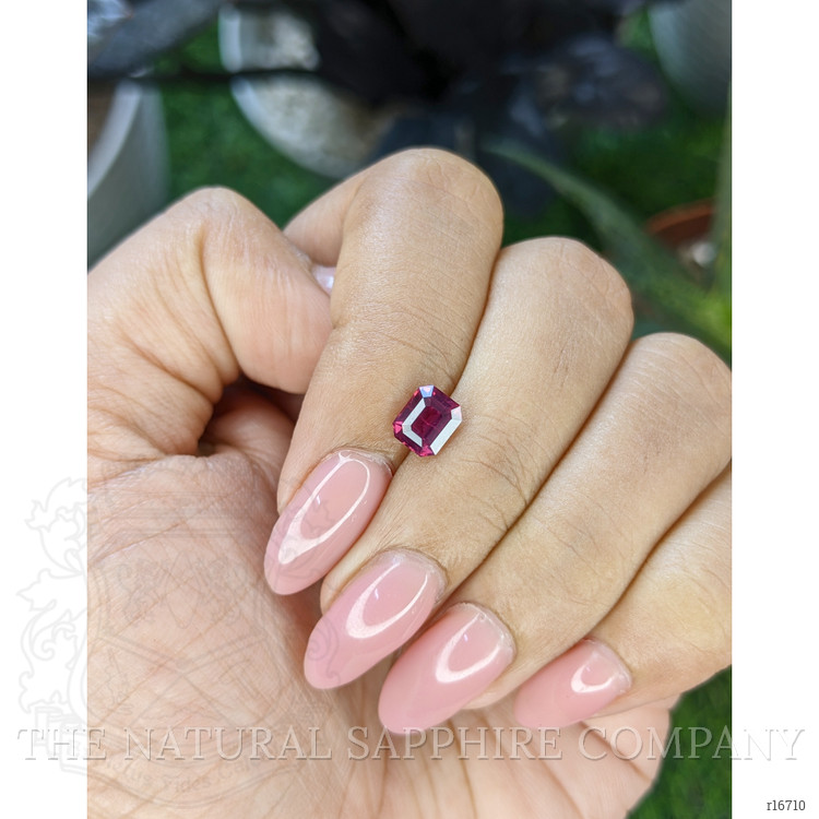 1.15 Ct. Purplish Red Ruby from Madagascar