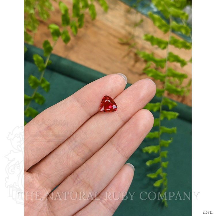 2.18 Ct. Pinkish Red Ruby from Mozambique