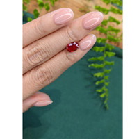 1.65 Ct. Pinkish Red Ruby from Mozambique Life Style