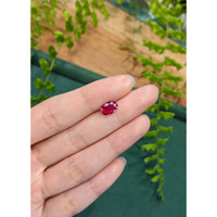 1.65 Ct. Pinkish Red Ruby from Mozambique Life Style