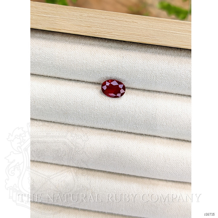 1.68 Ct. Purplish Red Ruby from Mozambique