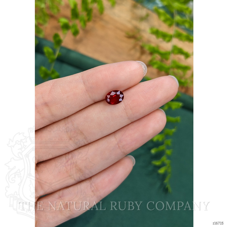 1.68 Ct. Purplish Red Ruby from Mozambique