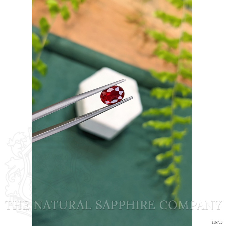 1.68 Ct. Purplish Red Ruby from Mozambique
