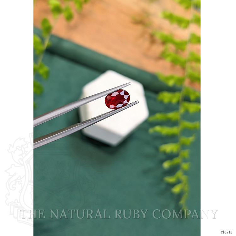 1.68 Ct. Purplish Red Ruby from Mozambique