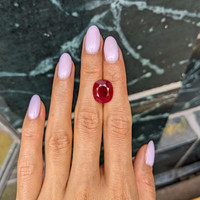 8.20 Ct. Ruby from Burma (Myanmar) Life Style