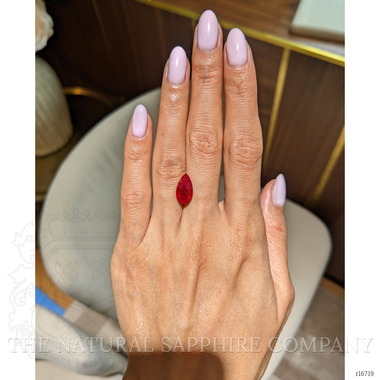 3.95 Ct. Ruby from Burma (Myanmar)