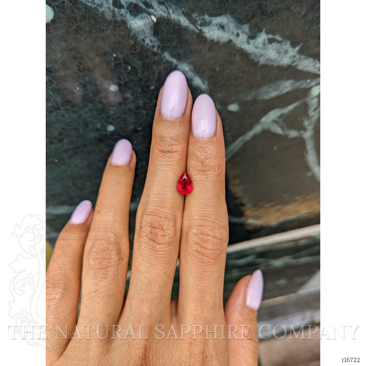 1.45 Ct. Pinkish Red Ruby from Burma (Myanmar)