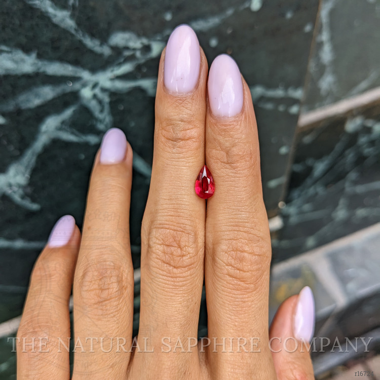 1.02 Ct. Pinkish Red Ruby from Burma (Myanmar)