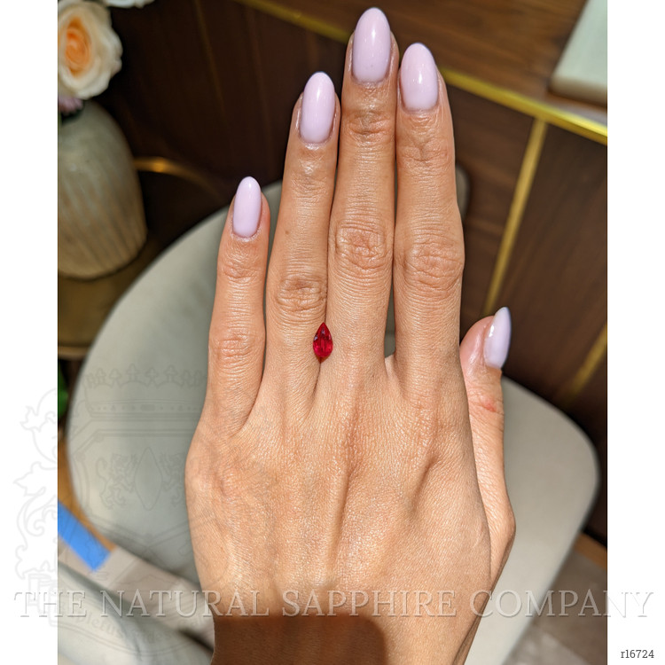 1.02 Ct. Pinkish Red Ruby from Burma (Myanmar)