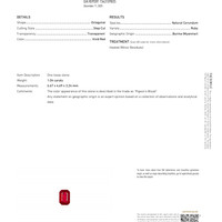 1.04 Ct. Ruby from Burma (Myanmar) Pdf