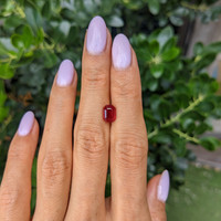 2.01 Ct. Ruby from Burma (Myanmar) Life Style