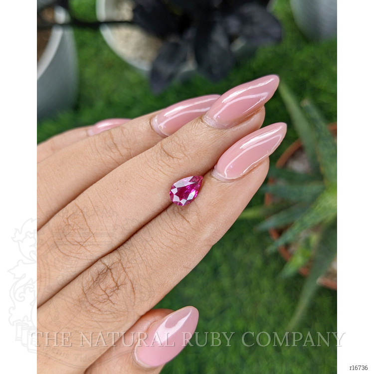 1.03 Ct. Pinkish Red Ruby from Mozambique