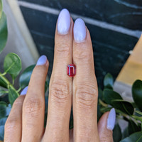 2.11 Ct. Ruby from Mozambique Life Style