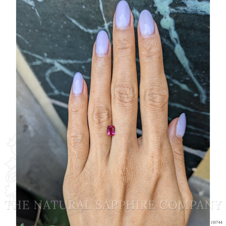 1.01 Ct. Pinkish Red Ruby from Mozambique