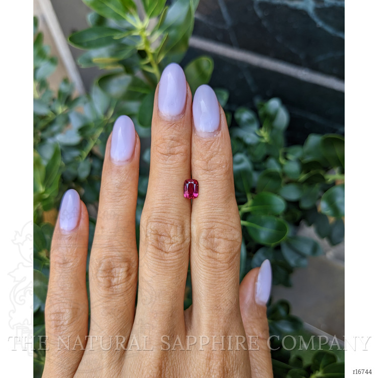 1.01 Ct. Pinkish Red Ruby from Mozambique