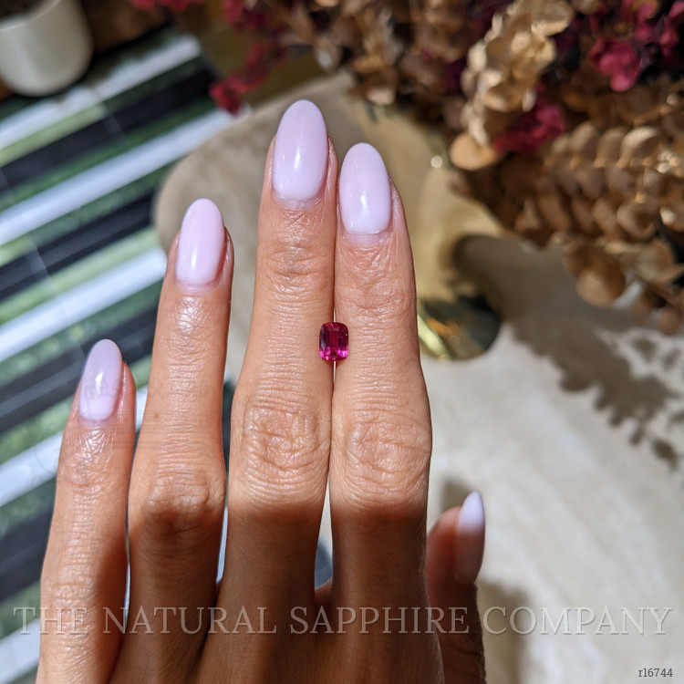 1.01 Ct. Pinkish Red Ruby from Mozambique