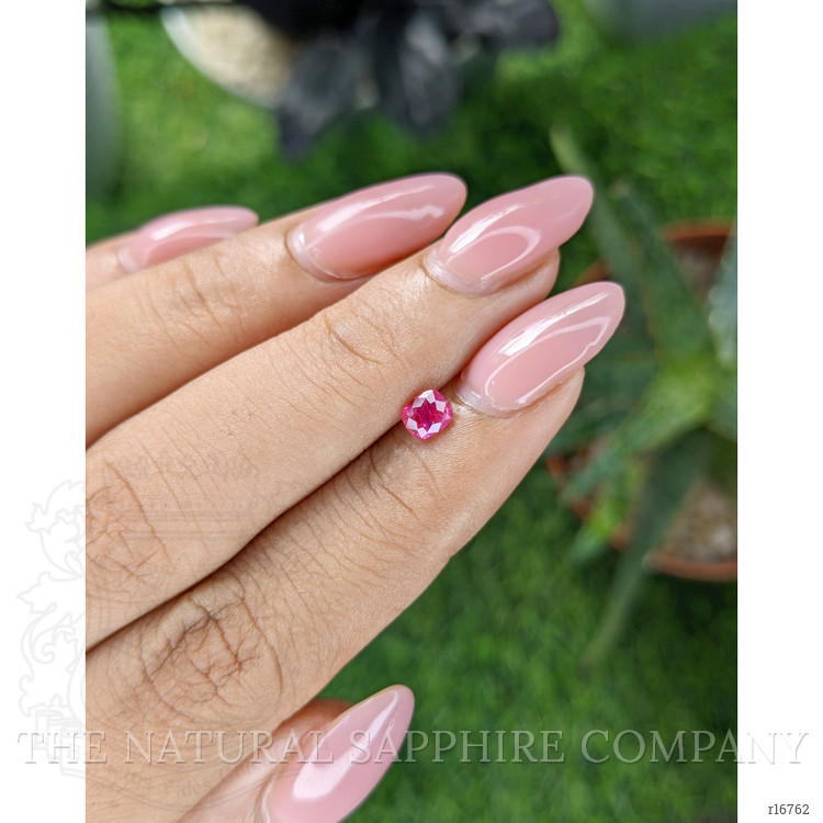 0.48 Ct. Pinkish Red Ruby from Tanzania