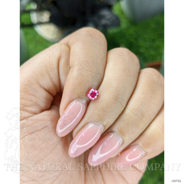 0.48 Ct. Pinkish Red Ruby from Tanzania