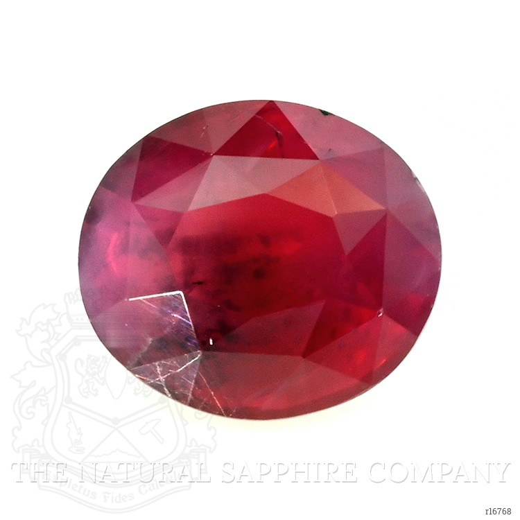 1.52 Ct. Purplish Red Ruby from Ceylon (Sri Lanka)