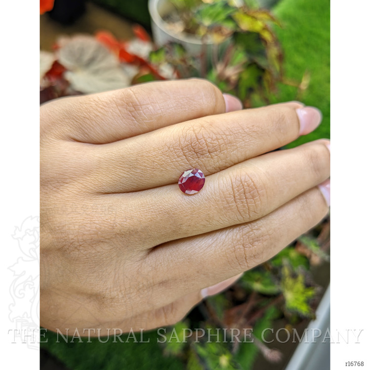 1.52 Ct. Purplish Red Ruby from Ceylon (Sri Lanka)