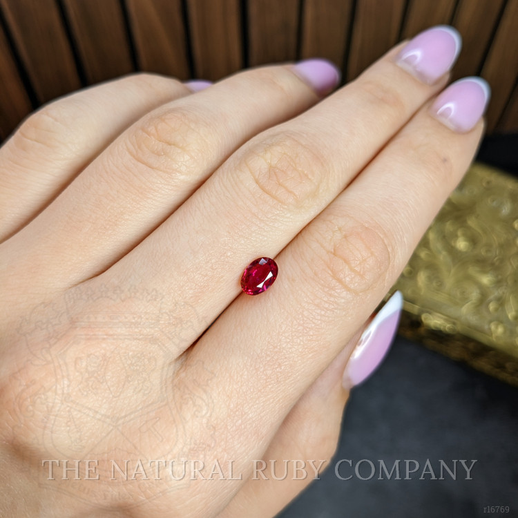 1.03 Ct. Pinkish Red Ruby from Mozambique