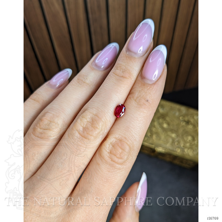 1.03 Ct. Pinkish Red Ruby from Mozambique