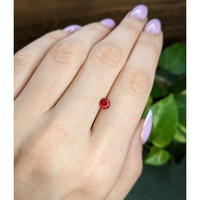 0.64 Ct. Ruby from Mozambique Life Style