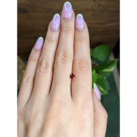 0.48 Ct. Ruby from Mozambique Life Style