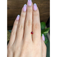 0.66 Ct. Ruby from Mozambique Life Style