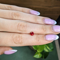 0.66 Ct. Ruby from Mozambique Life Style