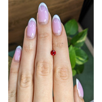 0.66 Ct. Ruby from Mozambique Life Style