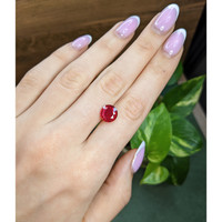 3.54 Ct. Ruby from Mozambique Life Style