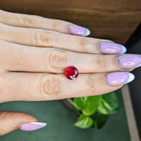 3.54 Ct. Ruby from Mozambique Life Style