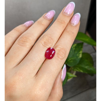 4.16 Ct. Pinkish Red Ruby from Mozambique Life Style